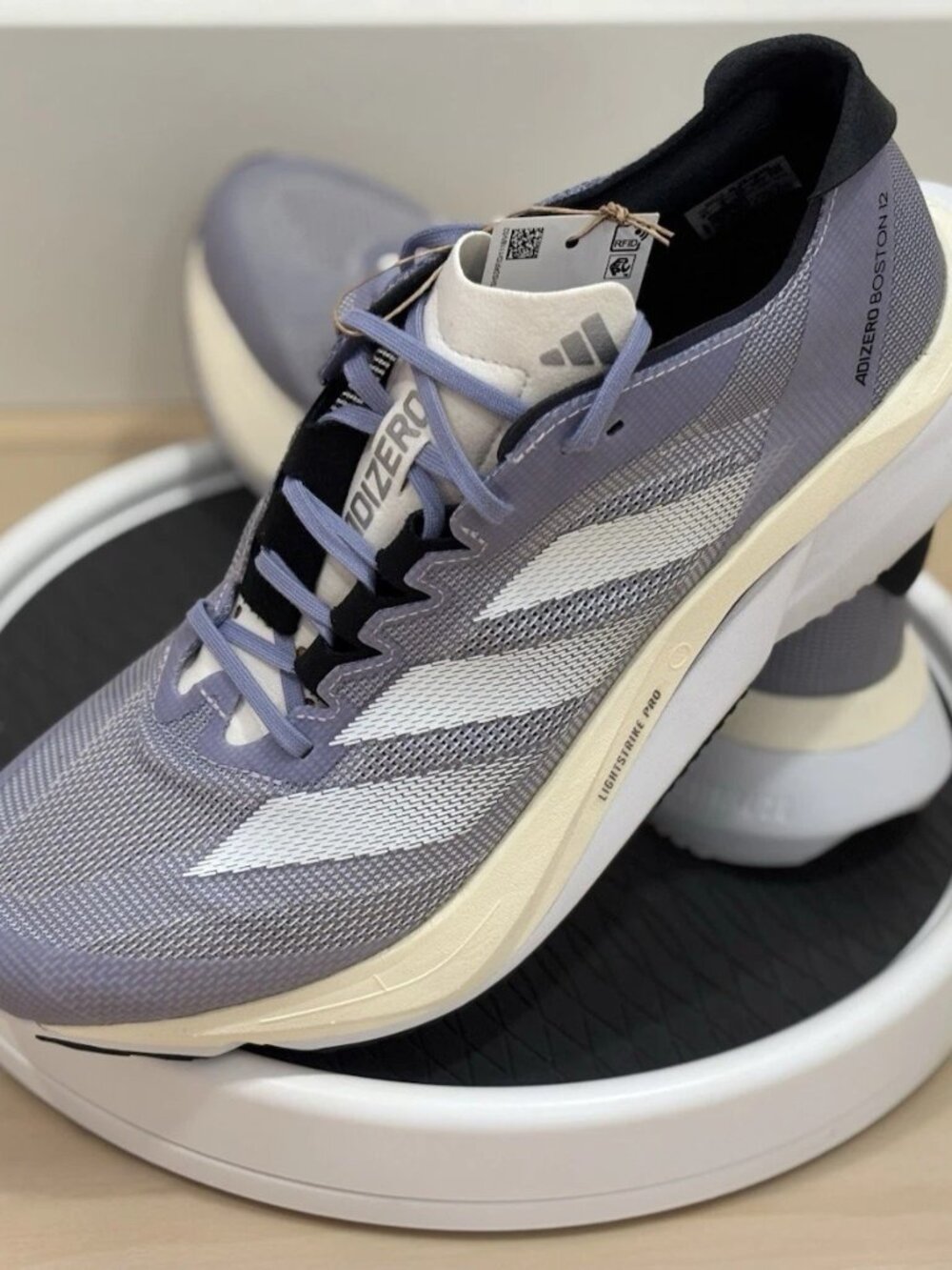 Adidas Boston 12 Running Shoes, W9.5/M8.5, Gym, Workout, Trainer, Sneaker